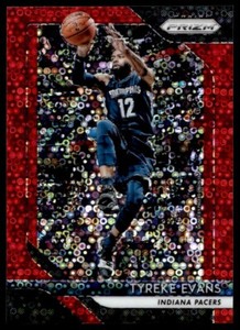 2018-19 Panini Prizm Prizms Fast Break Red Tyreke Evans /125 #94
