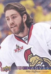 MIKE HOFFMAN 2017-18 17-18 UPPER DECK 1 CANVAS PARALLEL #C60 OTTAWA - Picture 1 of 1