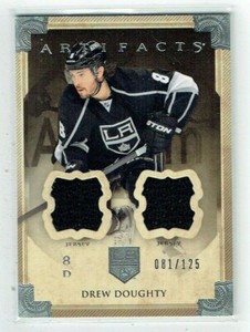 13-14 UD Upper Deck Artifacts  Drew Doughty  /125  Dual Jerseys