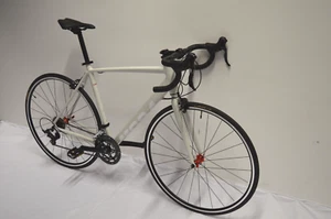 Neu Rennrad Speedbike Strassenrad RH 50 54 58 Alu sehr leicht 700C grau-weiß - Bild 1 von 14