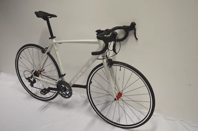 Neu Rennrad Speedbike Strassenrad  RH 50 54 58 Alu sehr leicht 700C  grau-weiß - Bild 1 von 4
