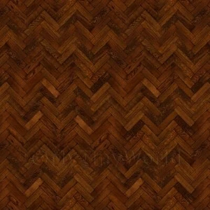 Dolls House Miniature Parquet Flooring 6 Inch Cocoa Colour Oak Strip Effect - Picture 1 of 4