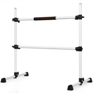 4' Freestanding Ballet Barre Bar Portable Lightweight With Adjustable Height - Picture 1 of 12