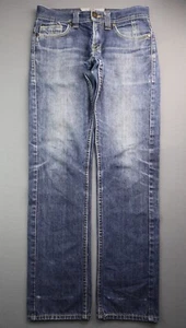 Herren 2009 Levi's 511 Skinny Jeans Reißverschluss Taschen abgenutzt Gr. 30x32 (Msr 30x31) - Bild 1 von 12
