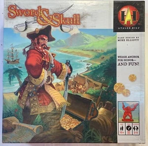 SWORD & SKULL Avalon Hill Board Game 2005 100% Complete - Picture 1 of 1