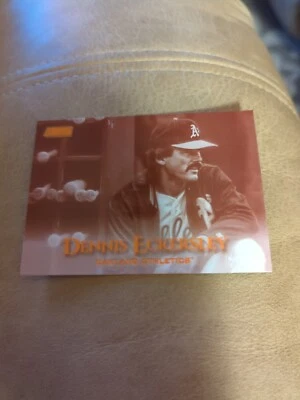 2019 Topps Stadium Club Sepia Dennis Eckersley #174 HOF - Image 1 of 2