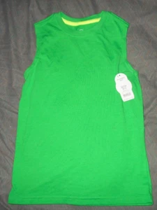 Wonder Nation Boys 6-7 Green Tank Top - Picture 1 of 1