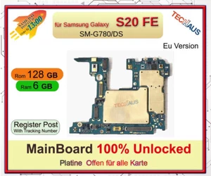 Original Hauptplatine Platine Samsung Galaxy S20 FE/ G780G Mainboard unlocked - Bild 1 von 1