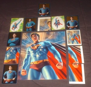 Superman Returns Lot Embossed Foils, Magnets, & Puzzlecards +8 x 10 Photo - Picture 1 of 2