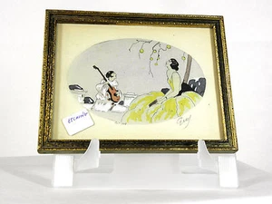 2 SIGNED NUMBERED ETCHINGS WOMAN & SERVANT, WOMAN & MUSICIAN 0021010 - Picture 1 of 10