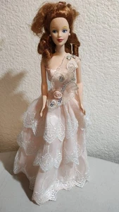1998 Barbie Had a Little Lamb In Ball Gown OOAK Mattel Mackie Face - Picture 1 of 6