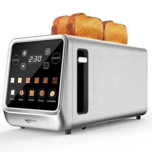 Toaster 4 Scheiben, Digital Smart Toaster mit Touchscreen, Memory-Funktion, Sin... - Bild 1 von 9