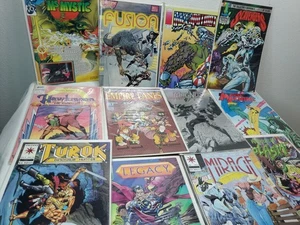 Ms Mystic Turok Legacy Justice Machine Magnus Plasm And Others 12 Comic Book Lot - Picture 1 of 21