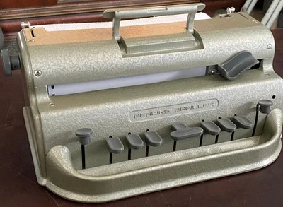 1984 Perkins Brailler (cleaned adjusted) Works Great - Image 1 of 4