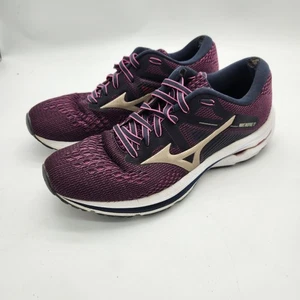 Mizuno Womens Wave Inspire 17 411310 5353 Purple Running Shoes Sneakers Sz 9.5 M - Picture 1 of 9