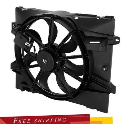 For 2006-2011 Ford Crown Victoria Lincoln Town Car Mercury Radiator Cooling Fan - Image 1 of 4