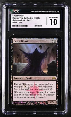 CRYPT GHAST Gatecrash Foil Rare CGC 10 MTG [Nostalgium] - Image 1 of 2
