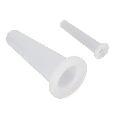 2pcs Cupping Therapy Set Silicone Vacuum Massage White Small Facial Cupping Kit - Image 1 of 4