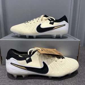 Nike Tiempo Legend 10 Elite FG - Lemonade/Black - DV4328 700 - UK 6/EUR 40/US 7 - Picture 1 of 18