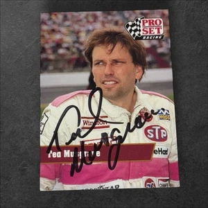 Ted Musgrave 1991 PRO SET #103 VINTAGE NASCAR signed card - Picture 1 of 1