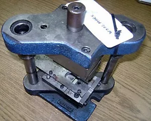 Stamping Press Tool And Die To Make Wool Mark- Jewelry Pendant - Very Nice - Picture 1 of 4