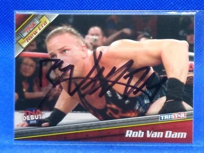 Autógrafo Rob Van Dam 2010 TriStar TNA The New Era #70 Foto 1 de 2