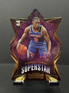 2019-20 Panini Contenders - Superstar Die-Cuts #10 RJ Barrett (RC) SSP - Picture 1 of 2