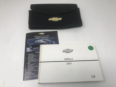 2007 Chevy Impala Owners Manual Set With Case OEM OM01965A - Image 1 of 4