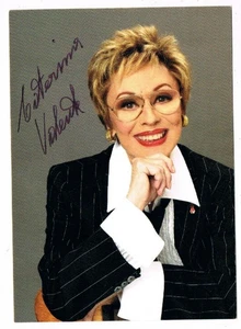 signierte Autogrammkarte - CATERINA VALENTE - 2000er Jahre - Bild 1 von 1
