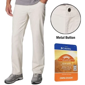 Columbia Men's Dark Stone Pant Rapid Rivers Straight Leg Regular Fit (278) - Picture 1 of 7