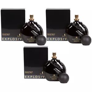 Etienne Aigner Explosive 3 x 100 Ml. Eau De Toilette EDT Spray per Donna - Bild 1 von 1