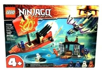 LEGO 71749 - 4+ - NINJAGO LEGACY - FINAL FLIGHT OF DESTINY'S BOUNTY - 2021  MISB - Image 1 of 4