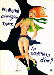 CPM Mujer Semi Desnuda PIN UP DESNUDOS ARRIESGADOS (1431147) - Imagen 1 de 2