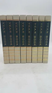 The World Book Encyclopedia Year Book (17 years sold separately) Green & White - Picture 1 of 10
