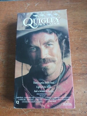 Quigley Down Under (VHS, 1991) Western, Tom Selleck, Laura San Giacomo TESTED EX - Image 1 of 4