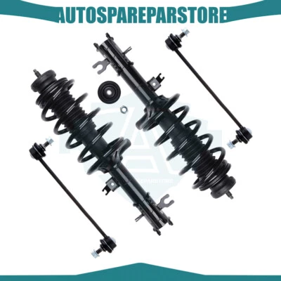 Front Coil Spring & Strut Assembly Sway Bar For Pontiac G3 Chevrolet Ave Aveo5 - Image 1 of 4