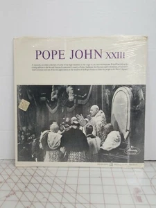 POPE JOHN XXIII From The Sounds Of The Vatican 1963 Vinyl LP NEW / SEALED - Picture 1 of 6