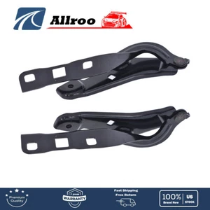 Hood Hinge Driver and Passenger Side For Chevrolet Malibu 2016-2018 Set of 2 - Picture 1 of 8