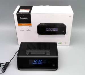 hama Digital Radio DR30 Radiowecker mit OVP- funktioniert- sehr guter Zustand - Bild 1 von 6