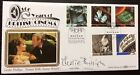 Harry Potter Actor LESLIE PHILLIPS Signed 16.4.1996 100 Years of Cinema FDC