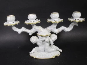 Antiguo departamento de arte Hutschenreuther soporte de anclaje de porcelana aprox. 26 cm H 1G8455 - Imagen 1 de 7
