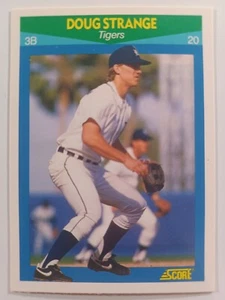 1990 Score Rising Star Baseball #63 Doug Strange (1989 Rookie) - Picture 1 of 3