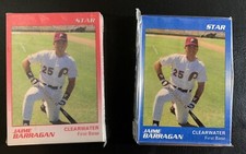 1989 Star Clearwater Phillies Team Set - Philadelphia