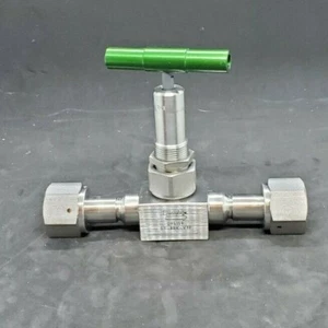 Swagelok SS-8BK-V19 Bellows Valve FVCR Fittings Used Good Condition - Picture 1 of 6