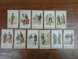 (PC) 11 x CHROMOS GUERIN BUTTON Serie 49 HUMORVOLLE SZENEN Litho MINOT (4) - Bild 1 von 2