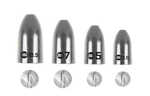 SPRO Freestyle Tungsten or Brass Bullet Sinkers & Beads Texas & Carolina Rigs - Picture 1 of 13