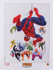 Marvel's "Spiderman and His Spectacular Villains" Animation Cel by John Romita