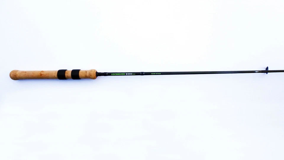 Cañas de pescar giratorias Ascension Cañas Crappie Serie Quik Stick 7'0" VENTA DE CIERRE Foto 1 de 4