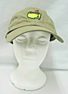 MASTERS MEN'S GOLF HAT CAP ONE SIZE AMERICAN NEEDLE KHAKI ADJUSTABLE STRAP - Bild 1 von 9