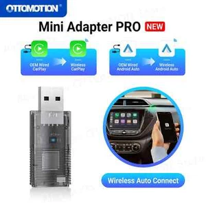 Adattatore Mini USB Wireless Carplay/Android Auto Ottocast per iPhone/Android - Afbeelding 1 van 15
